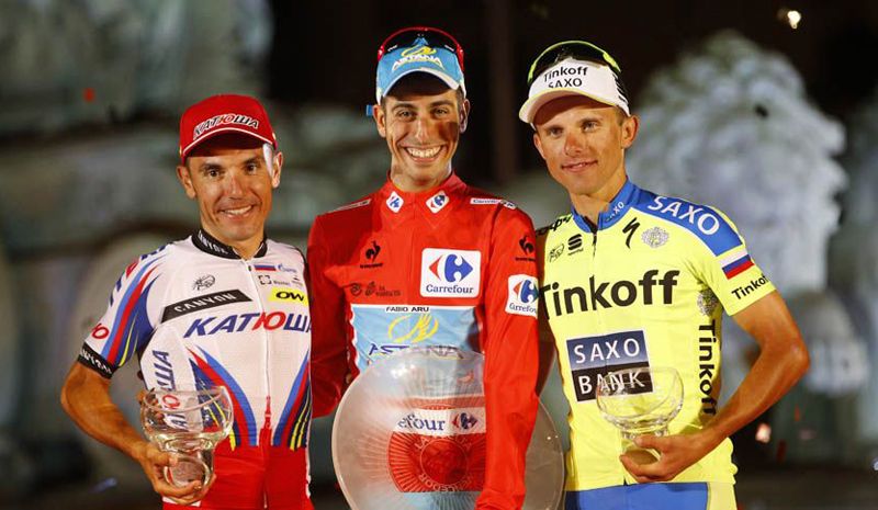 fabio aru podio vuelta 2015 fabio aru podio vuelta 2015