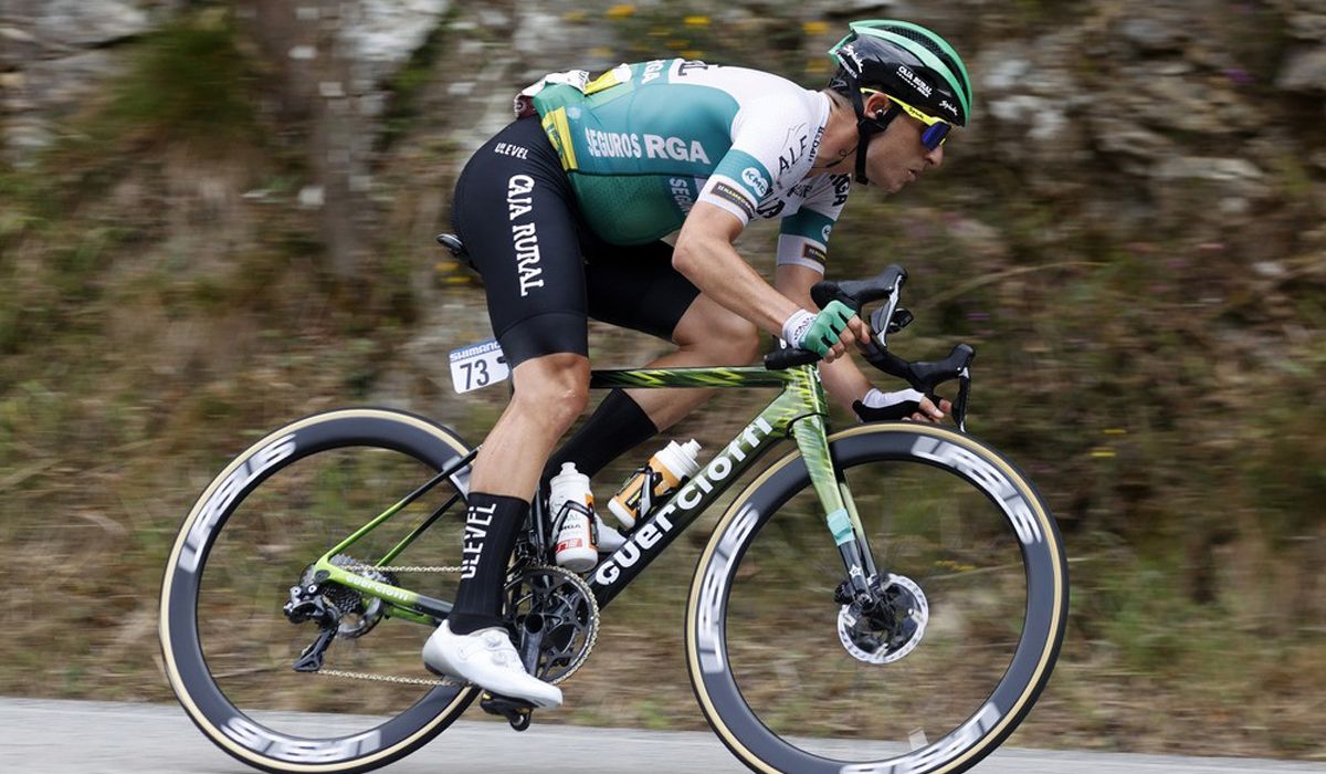 Julen Amezqueta en una imagen de la pasada Vuelta a España