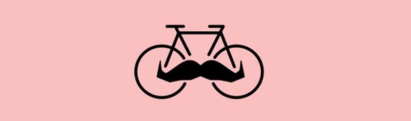 LA MOVEMBER LOGO BICI SENCILLO BIKES