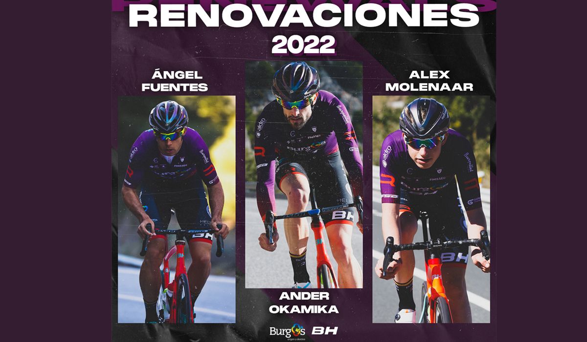 Fuentes, Okamika y Molenaar renuevan con el Burgos BH 2022