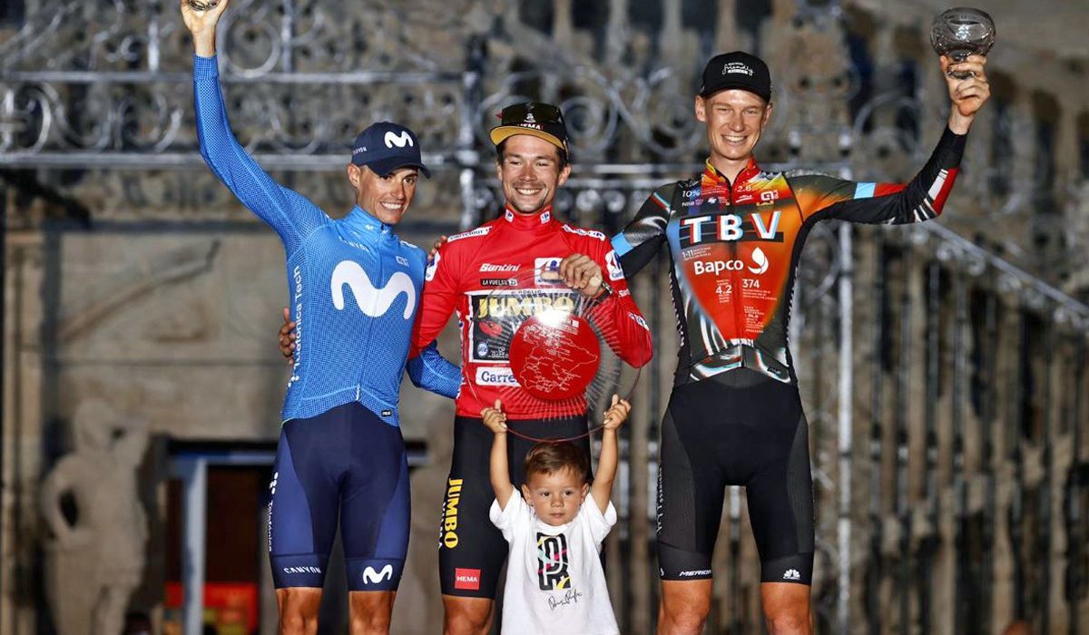 Podio de La Vuelta 2021