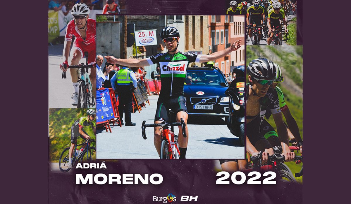 Adrià Moreno, de stagiaire a profesional con el Burgos BH