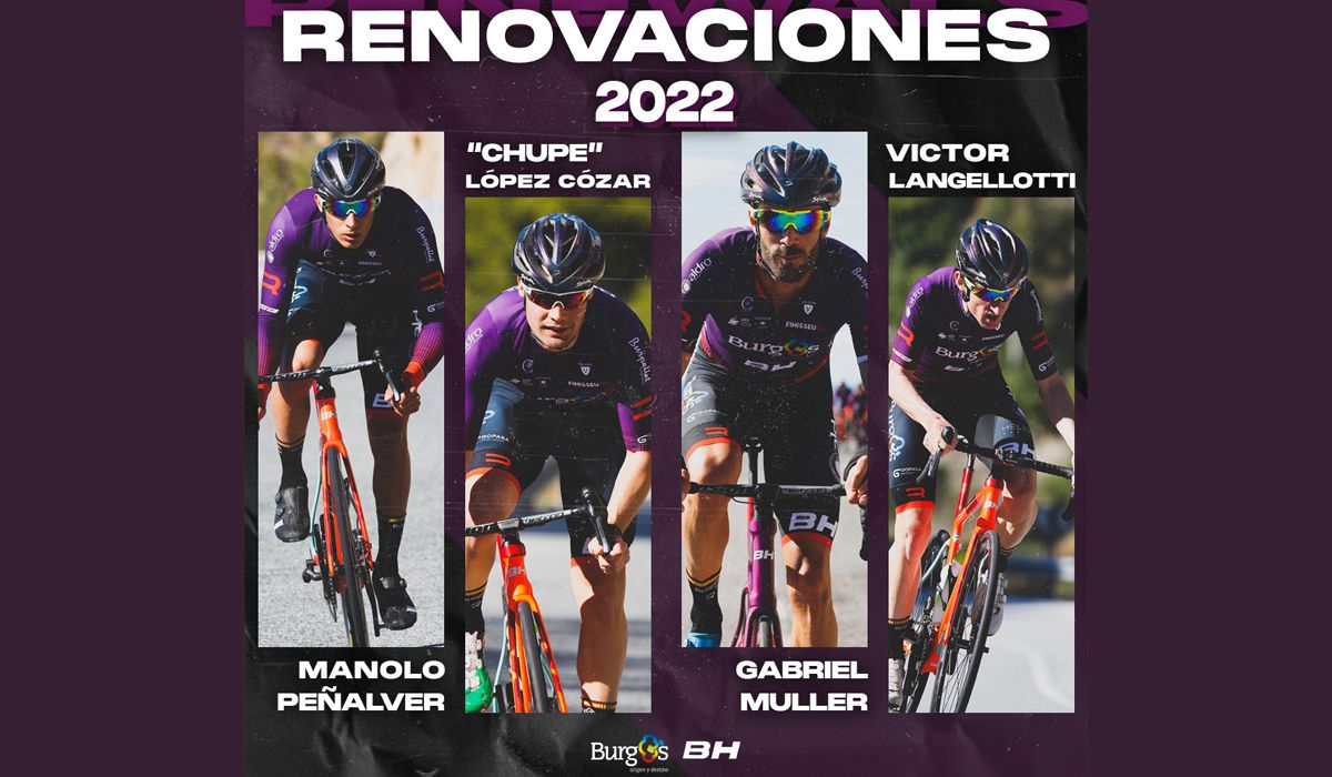 Cuatro renovaciones más para el Burgos BH