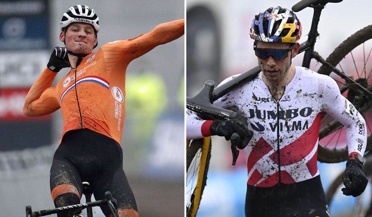 Mathieu Van der Poel y Wout Van Aert