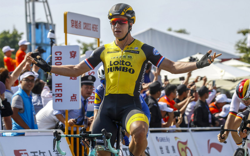 Groenewegen, primer líder del Tour de Guangxi