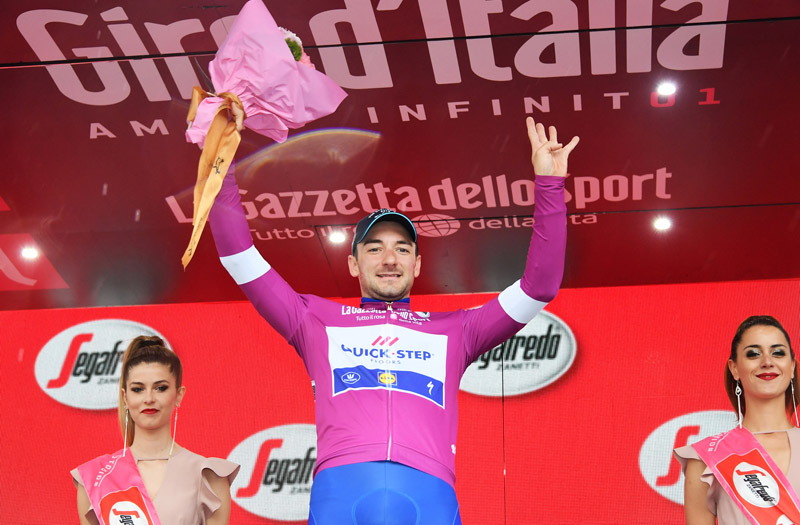 Froome y Viviani, invitados especiales en la presentación del Giro 2019