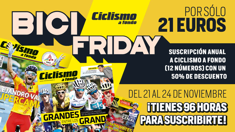 Aprovecha el Black Friday de Ciclismo a  Fondo