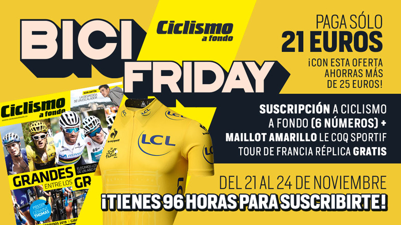Aprovecha el Black Friday de Ciclismo a  Fondo