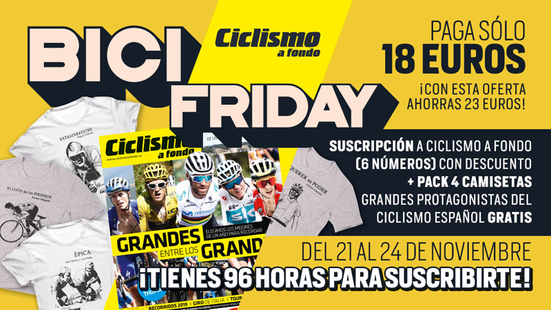 Aprovecha el Black Friday de Ciclismo a  Fondo