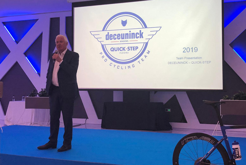 El Deceuninck-Quick Step echa a andar con Enric Mas aspirando a todo