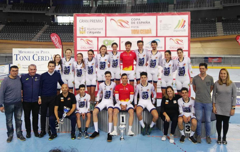 Albert Torres y Eukene Larrarte, campeones de España de ómnium