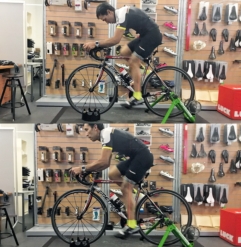 La biomecánica ciclista
