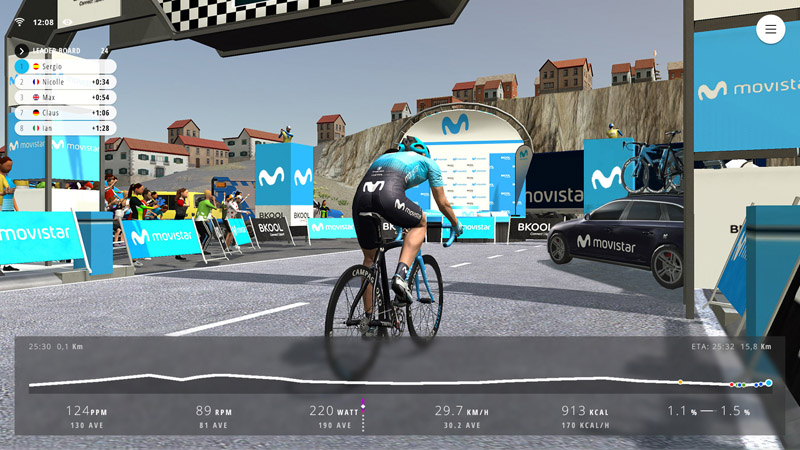 Nace Movistar Virtual Cycling, una revolucionaria competición de ciclismo virtual