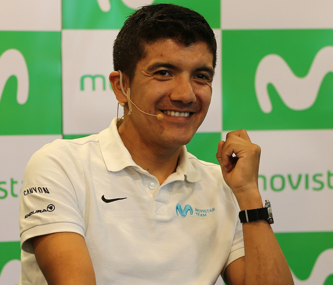 Carapaz afirma que Movistar puede confiar en él de cara al Giro