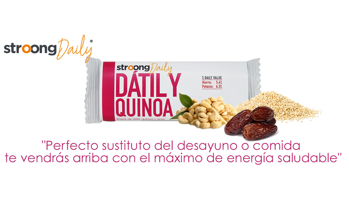  Stroong Daily, 30 g de energía saludable en barritas