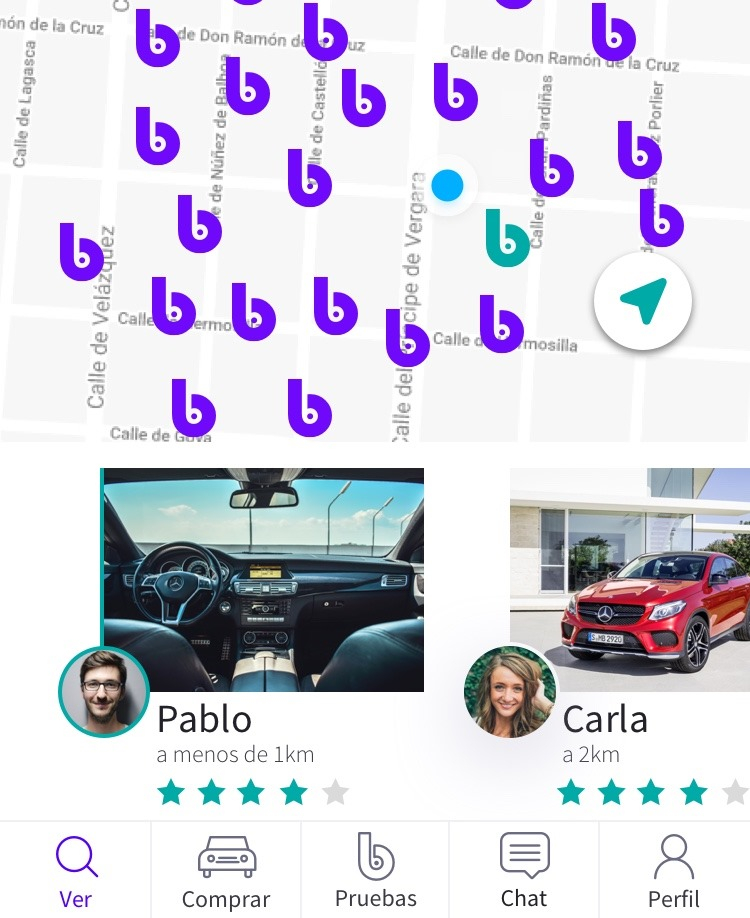 BeMyCar: enseña tu coche y gana 15 euros