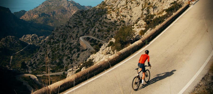 Fränk Schleck y Tòfol Castanyer  reto en Mallorca