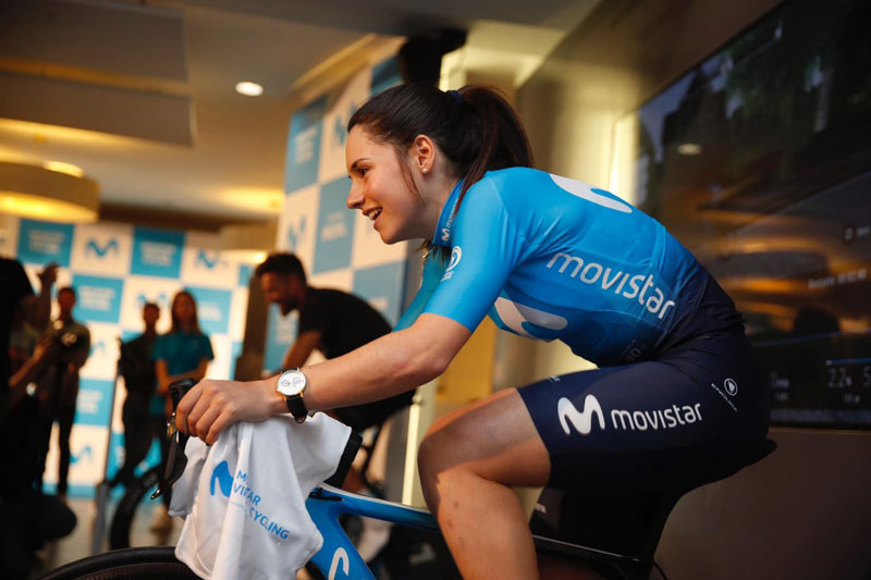 Presentada Movistar Virtual Cycling, una innovadora competición de ciclismo virtual