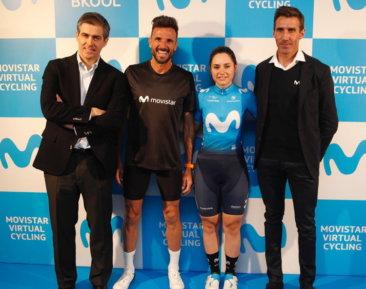 Presentada Movistar Virtual Cycling, una innovadora competición de ciclismo virtual