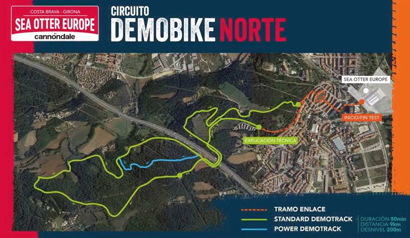 Lista de marcas para el Demobike de Sea Otter Europe Girona Costa Brava 