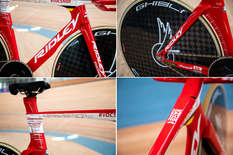 Ridley Flying Moustache: la bicicleta con la que Campenaerts intentará el récord de la hora