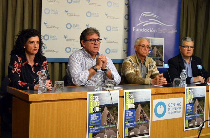 Los hermanos Induráin y Dori Ruano pedalearán contra el cáncer en la Sesé Bike Tour 2019