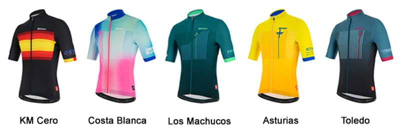 Presentados los maillots de La Vuelta 2019