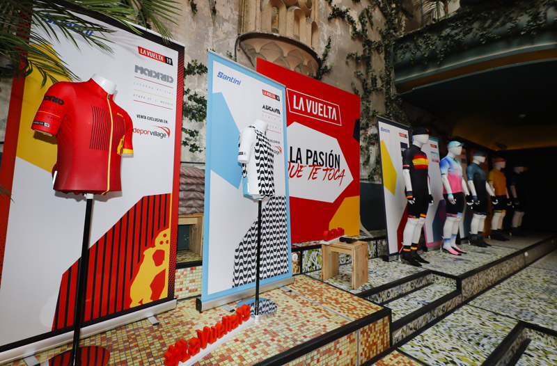 Presentados los maillots de La Vuelta 2019