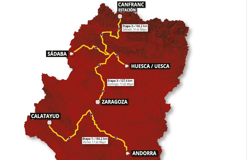 Presentada la Vuelta Aragón 2019