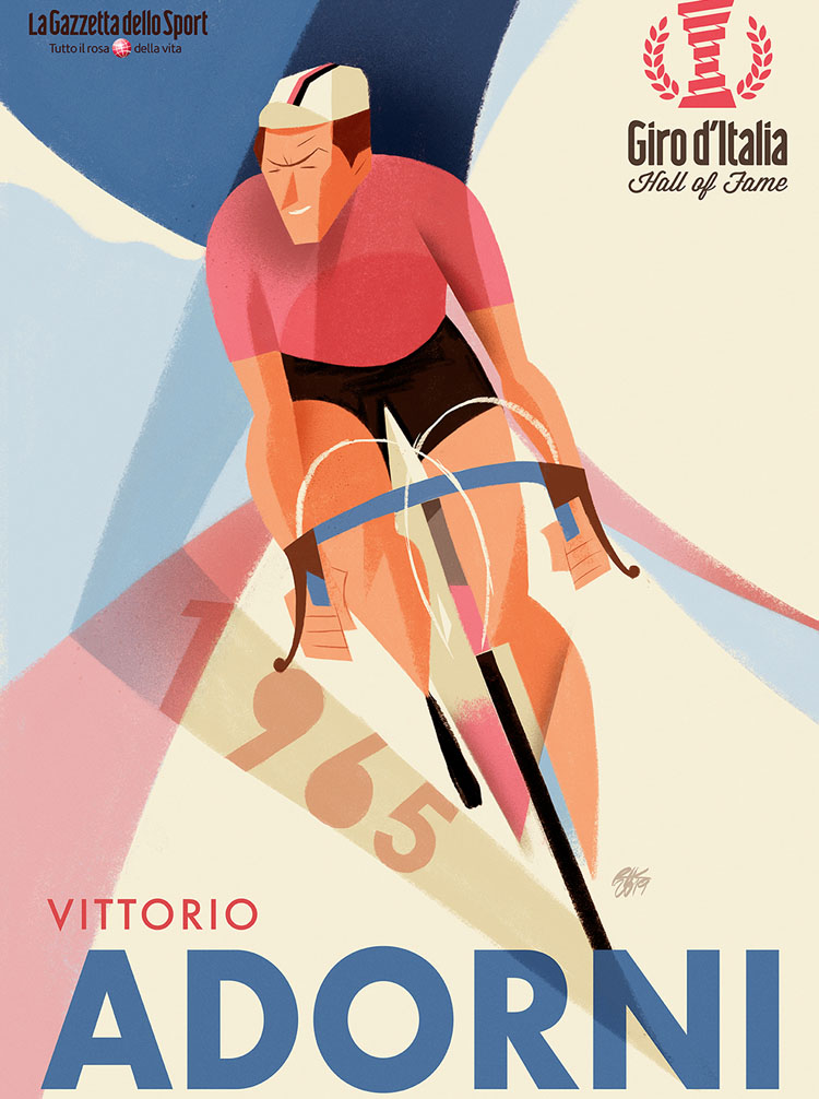 Vittorio Adorni ingresa en el Salón de la Fama del Giro