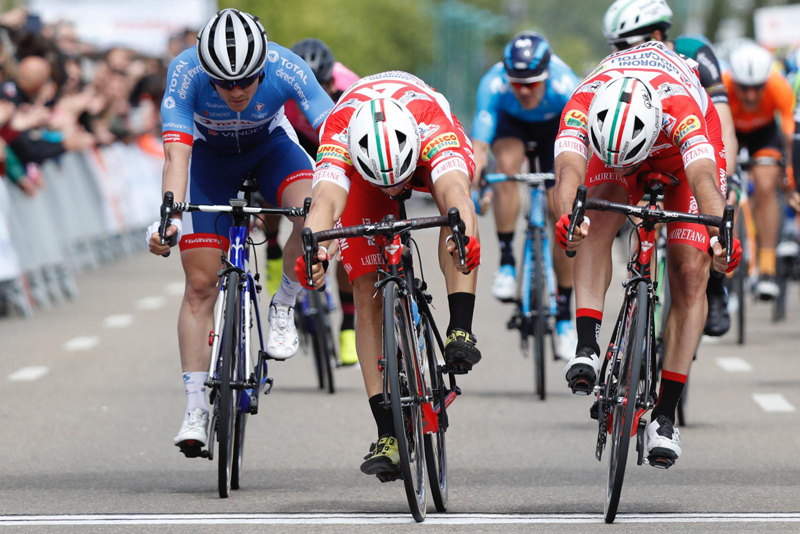 Edu Prades (Movistar), ganador de la Vuelta Aragón gracias a las bonificaciones