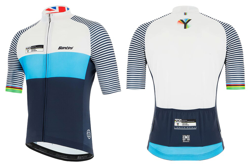 Santini diseña una colección dedicada a los Mundiales de Yorkshire