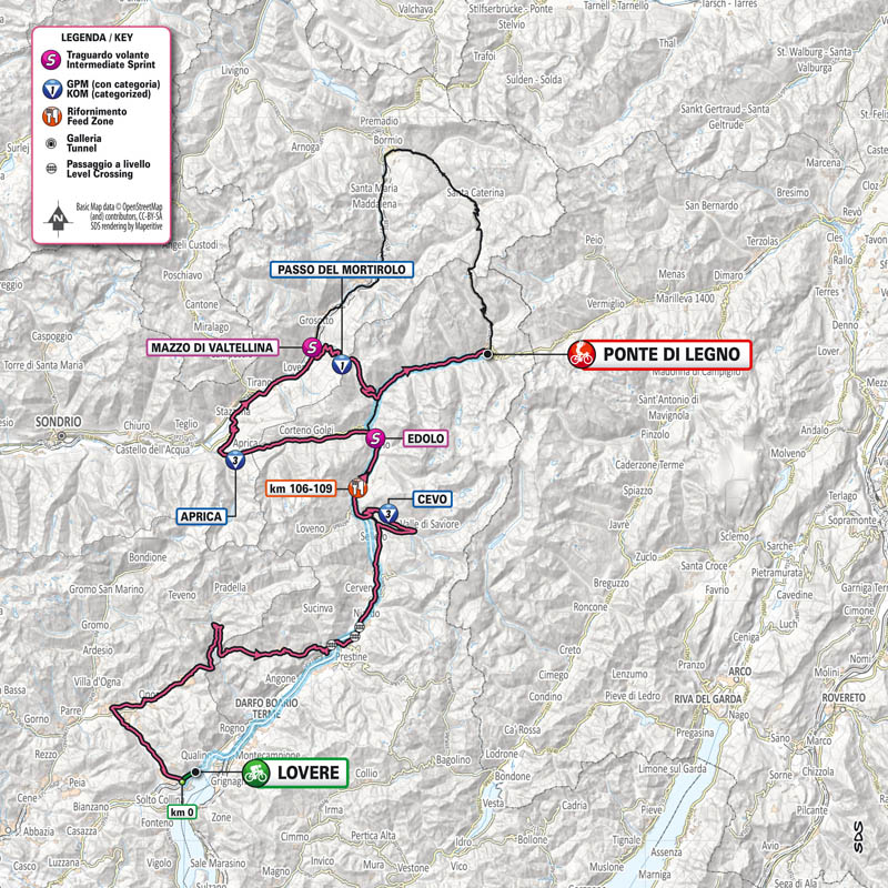 El Giro decide suprimir la subida al Gavia y modifica el recorrido de la etapa 16