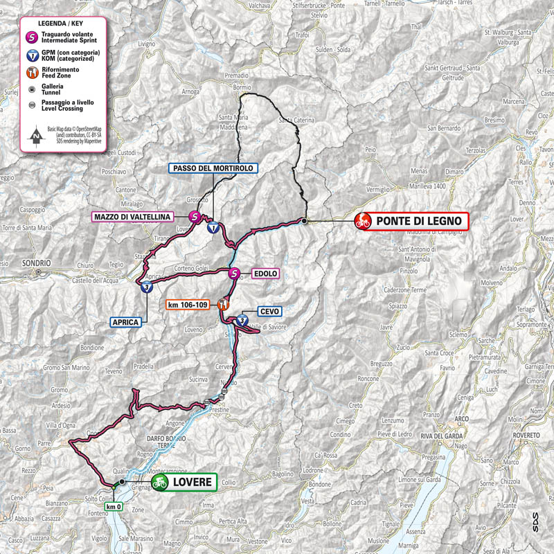 El Giro decide suprimir la subida al Gavia y modifica el recorrido de la etapa 16