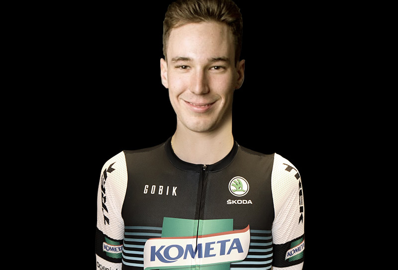 Márton Dina, nuevo corredor del Kometa Cycling Team