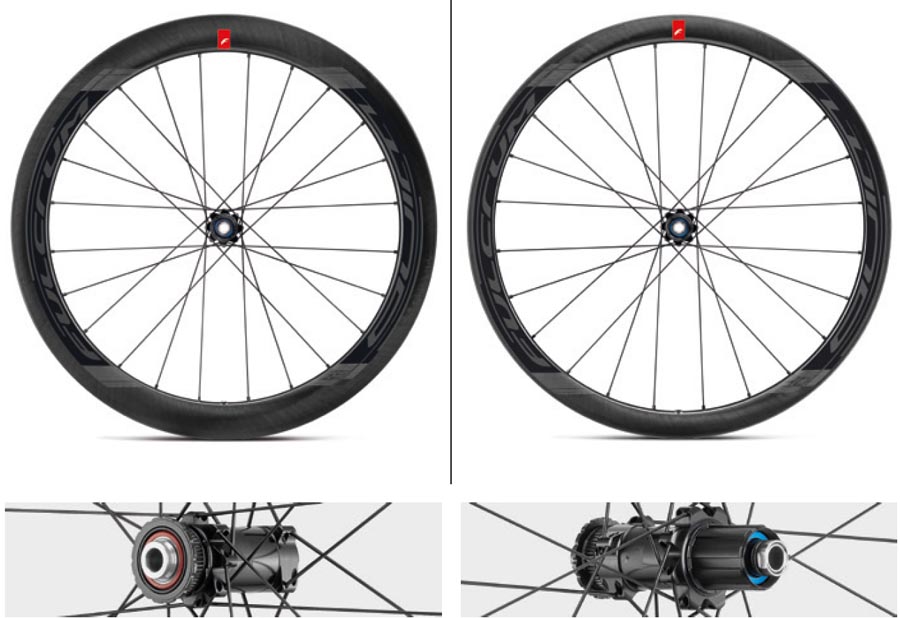 Ruedas Fulcrum Wind 55 DB, Wind 40 DB, Wind 40C