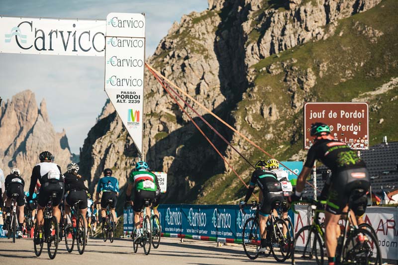 Maratona dles Dolomites: majestuosa