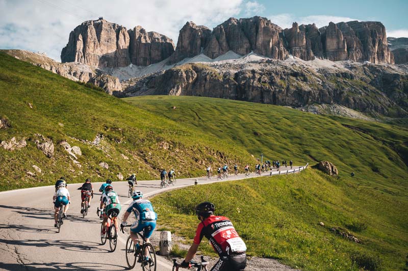 Maratona dles Dolomites: majestuosa