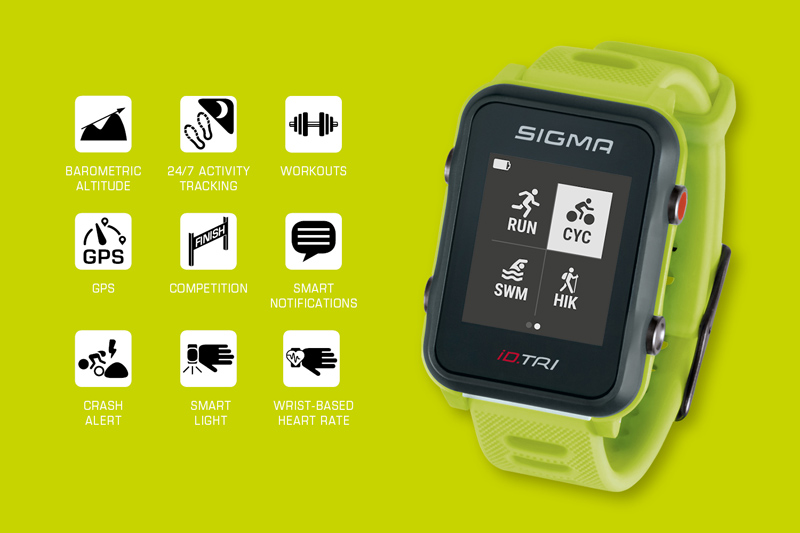 Sigma estrena sus relojes deportivos iD.TRI e iD.FREE 