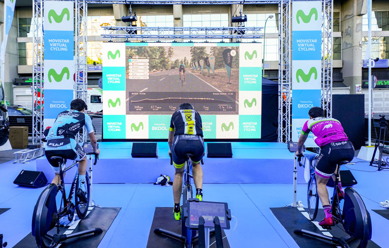 Los 60 mejores ciclistas de Movistar Virtual Cycling lucharán por el triunfo final en Festibike