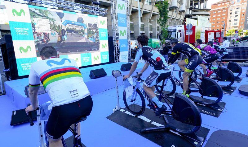 Los 60 mejores ciclistas de Movistar Virtual Cycling lucharán por el triunfo final en Festibike