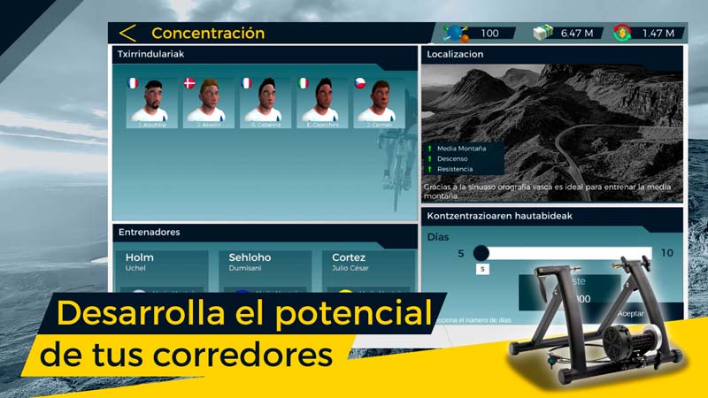 Dirige y gestiona un equipo ciclista con Live Cycling Manager 2