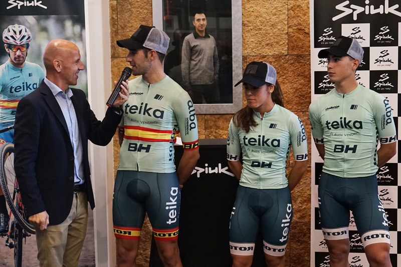 Spiuk presenta su apuesta por el ciclocross, con Felipe Orts y Ruiz de Larrinaga 
