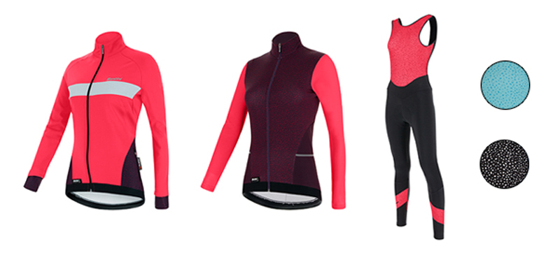 Un invierno de profesional con las prendas Santini Custom