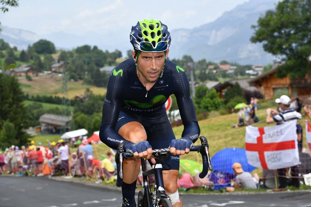 Imanol Erviti, el gregario modelo de Movistar