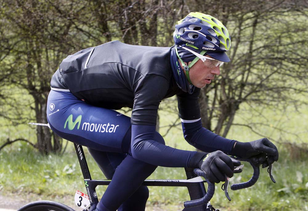 Imanol Erviti, el gregario modelo de Movistar