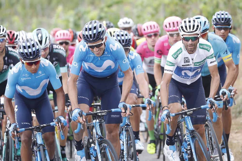 Imanol Erviti, el gregario modelo de Movistar