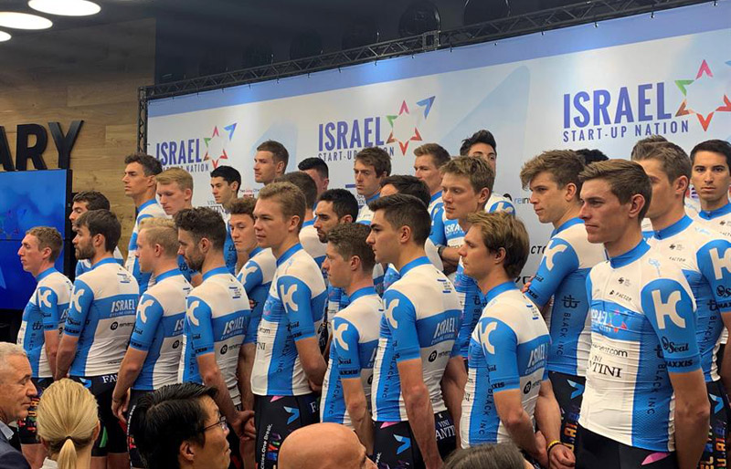 Presentado el Israel Start-Up Nation, el primer equipo israelí World Tour