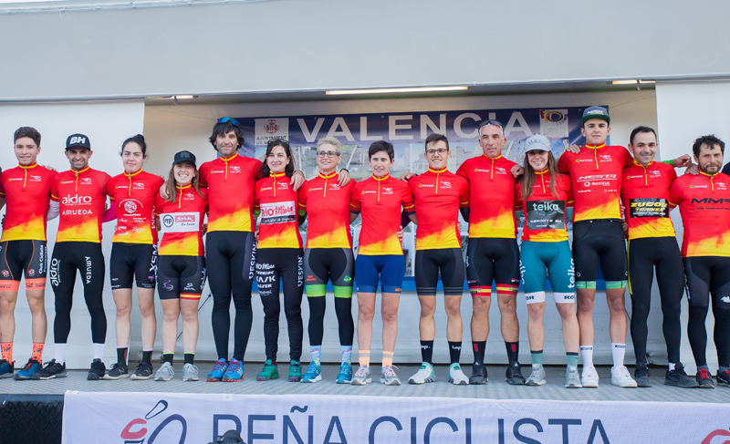 Aida Nuño e Ismael Esteban, campeones de la Copa de España de Ciclocross 2019