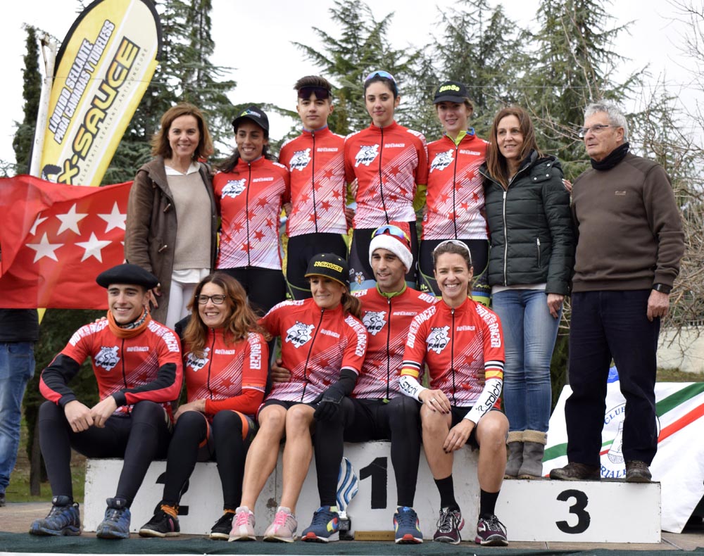 Ciclo Cross de El Escorial, Lozano y Hernández ganadores